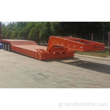 Gooseneck Detachable Lowboy Lowbed Semi Trailer